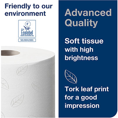 Tork T9 SmartOne 2 Ply Mini Toilet Roll 620 Sheets Pack 12's {472193}