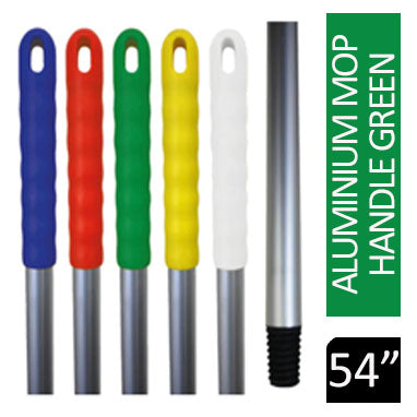 Janit-X Aluminium Socket Mop Handle Green - NWT FM SOLUTIONS - YOUR CATERING WHOLESALER