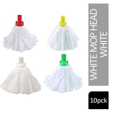 Janit-X Cloth Socket Mop Head White - NWT FM SOLUTIONS - YOUR CATERING WHOLESALER