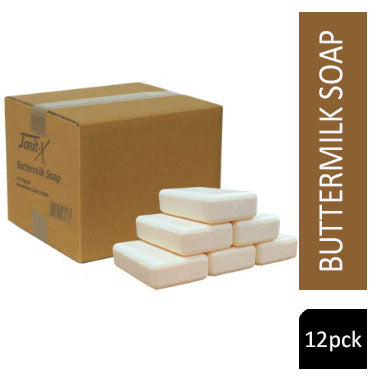 Janit-X Buttermilk Soap 70g Bars 12's - NWT FM SOLUTIONS - YOUR CATERING WHOLESALER
