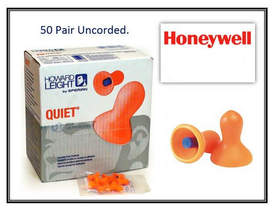 Honeywell 1028456 Uncorded Ear Plugs 50 Pack - NWT FM SOLUTIONS - YOUR CATERING WHOLESALER