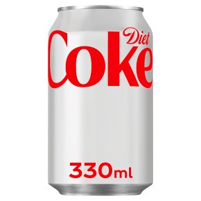Diet Coke Soft Drink 24x330ml Cans