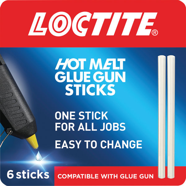 Loctite Hot Melt Glue Stick Pack 6's