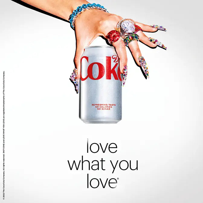 Diet Coke Soft Drink 24x330ml Cans