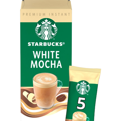 Starbucks White Mocha Instant Coffee Sachets 5x24g