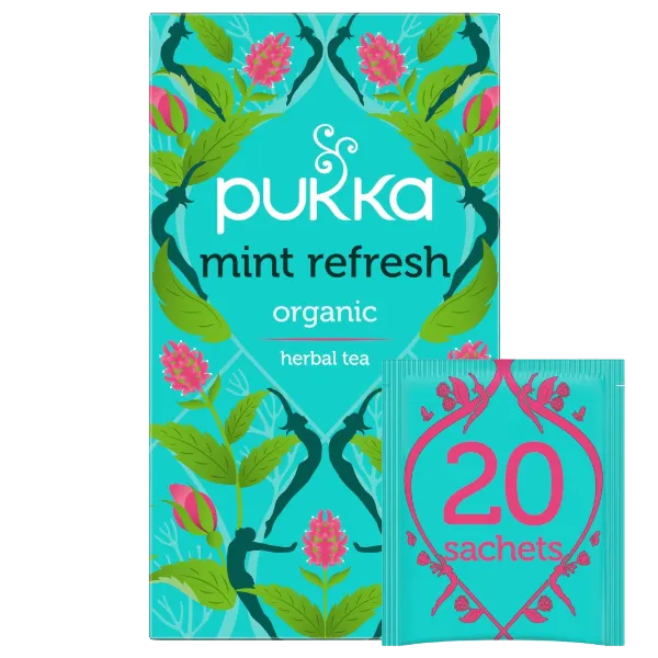 Pukka Tea Mint Refresh Envelopes 20's - NWT FM SOLUTIONS - YOUR CATERING WHOLESALER