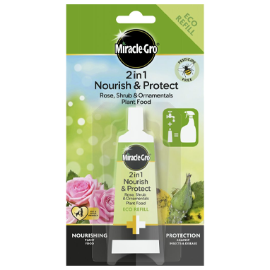 Miracle Gro Nourish & Protect Rose Shrub Plant Food Refill 24ml - NWT FM SOLUTIONS - YOUR CATERING WHOLESALER