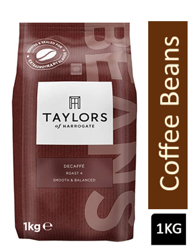 Taylors of Harrogate Decaffe Coffee Beans 1kg  - NWT FM SOLUTIONS - YOUR CATERING WHOLESALER
