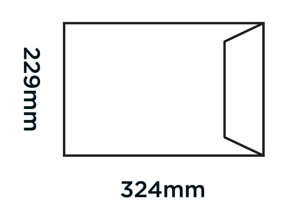 Purely Everyday C4 Manilla Peel and Seal Board Backed Envelopes 125's