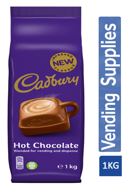 Cadbury No.1 Vending Hot Chocolate 1kg - NWT FM SOLUTIONS - YOUR CATERING WHOLESALER