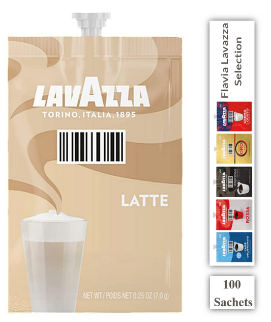 Flavia Lavazza Latte Sachets 100's - NWT FM SOLUTIONS - YOUR CATERING WHOLESALER