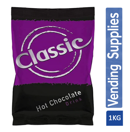 Classic Vending Hot Chocolate Creemchoc 1kg Bag - NWT FM SOLUTIONS - YOUR CATERING WHOLESALER