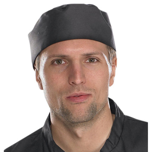 Chefs Skull Cap Black - NWT FM SOLUTIONS - YOUR CATERING WHOLESALER
