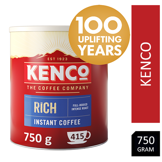 Kenco Rich Instant Coffee 750g Tin - NWT FM SOLUTIONS - YOUR CATERING WHOLESALER
