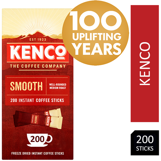 Kenco Smooth Instant Coffee Box of 200 Sticks - NWT FM SOLUTIONS - YOUR CATERING WHOLESALER