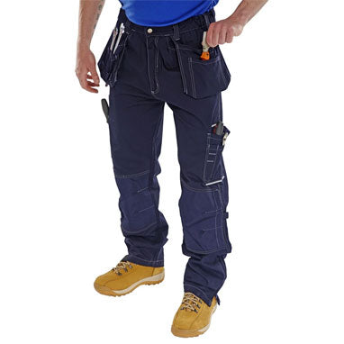 Beeswift Workwear Navy 30 Shawbury Trousers - NWT FM SOLUTIONS - YOUR CATERING WHOLESALER