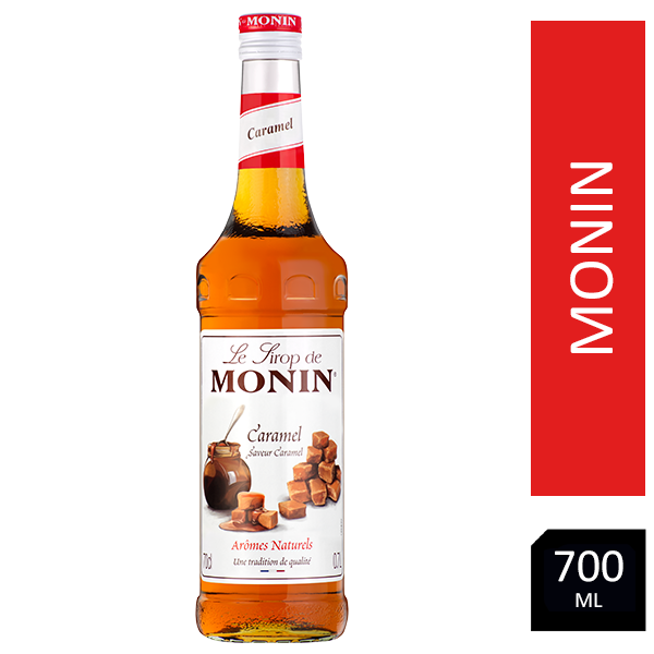 Monin Caramel Coffee Syrup 700ml (Glass)