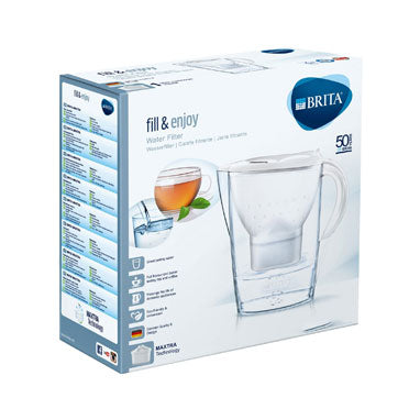 Brita Marella Cool White Jug 2.4 Litre - NWT FM SOLUTIONS - YOUR CATERING WHOLESALER