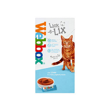 Webbox Lick-e-Lix Liver 5 Pack - NWT FM SOLUTIONS - YOUR CATERING WHOLESALER
