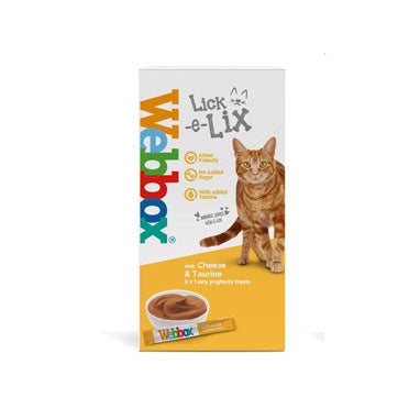 Webbox Lick-e-Lix Cheese & Taurine 5 Pack - NWT FM SOLUTIONS - YOUR CATERING WHOLESALER