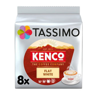Tassimo Kenco Flat White Pods 16's (8 Drinks)