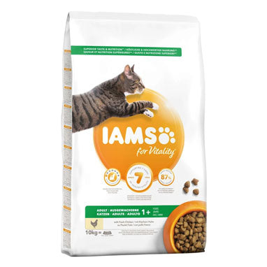 IAMS for Vitality Adult Cat Food Fresh Chicken 10kg - NWT FM SOLUTIONS - YOUR CATERING WHOLESALER