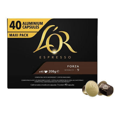 L'Or Forza 40's (Nespresso Compatible Pods) - NWT FM SOLUTIONS - YOUR CATERING WHOLESALER