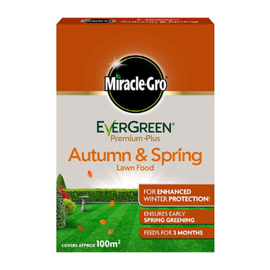 Miracle Gro Evergreen Autumn & Spring Lawn Food 100m2 - NWT FM SOLUTIONS - YOUR CATERING WHOLESALER