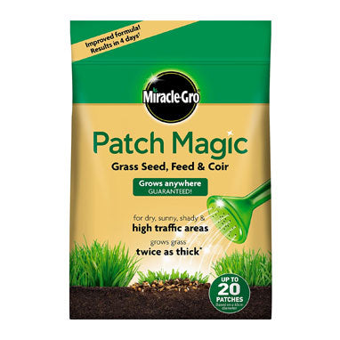 Miracle-Gro Patch Magic Grass Seed, Feed & Coir 1.5kg - NWT FM SOLUTIONS - YOUR CATERING WHOLESALER