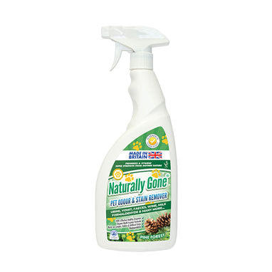 Naturally Gone Pet, Odour & Stain Remover Pine Forest 750ml - NWT FM SOLUTIONS - YOUR CATERING WHOLESALER