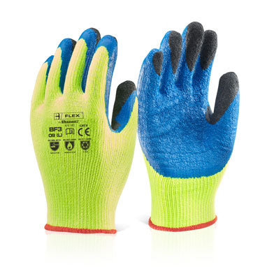 Beeswift Latex Thermo-Star Fully Dipped Yellow Extra Large Gloves (Pair) - NWT FM SOLUTIONS - YOUR CATERING WHOLESALER