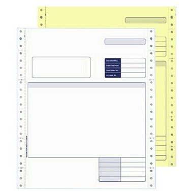 Sage (SAGSC02) Compatible 2 Part Dot Matrix Invoices Pack 1000's - NWT FM SOLUTIONS - YOUR CATERING WHOLESALER
