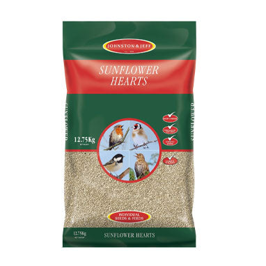 Johnston & Jeff Sunflower Hearts 12.75kg - NWT FM SOLUTIONS - YOUR CATERING WHOLESALER