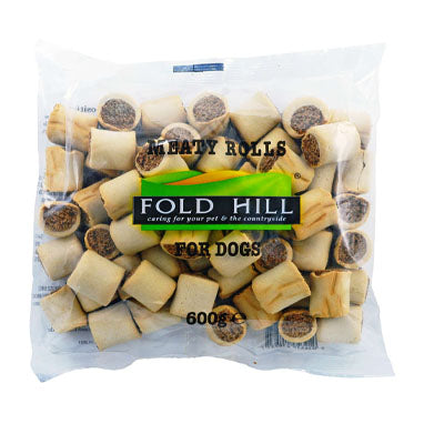Fold Hill Meaty Rolls For Dogs 600g