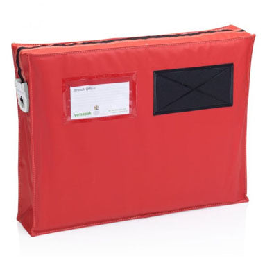 Versapak Medium Gusset Mailing Pouch 406x305x75mm RED (ZG2) - NWT FM SOLUTIONS - YOUR CATERING WHOLESALER
