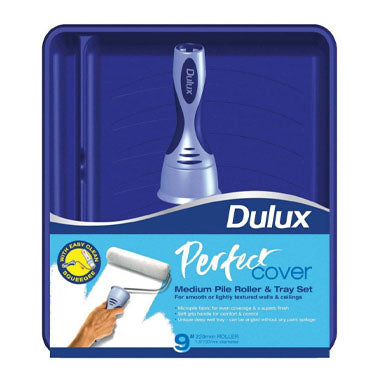 Dulux Perfect Cover 9inch Roller Tray Set - NWT FM SOLUTIONS - YOUR CATERING WHOLESALER