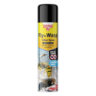 Zero-in Total Fly & Wasp Killer Spray 300ml