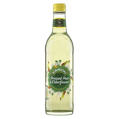 Robinsons Pressed Pear & Elderflower 500ml (Glass) - NWT FM SOLUTIONS - YOUR CATERING WHOLESALER