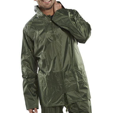 Beeswift Nylon Olive Weatherproof Jacket XXL - NWT FM SOLUTIONS - YOUR CATERING WHOLESALER