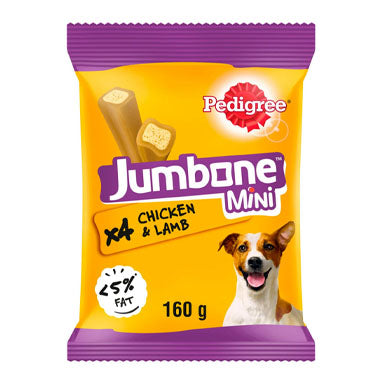 Pedigree Jumbone Small Dog Treats with Chicken and Lamb 4 Chews - NWT FM SOLUTIONS - YOUR CATERING WHOLESALER