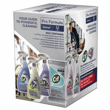 Cif Pro-Formula Starter Pack - NWT FM SOLUTIONS - YOUR CATERING WHOLESALER