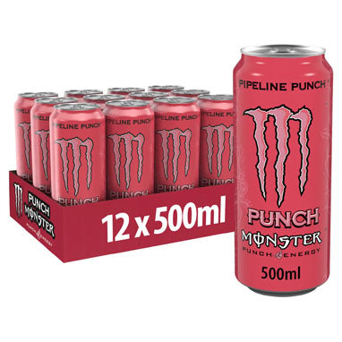 Monster Energy Pipeline Punch Cans 12x500ml