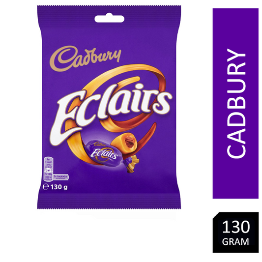 Cadbury Eclairs Classic Chocolate Bag 130g - NWT FM SOLUTIONS - YOUR CATERING WHOLESALER