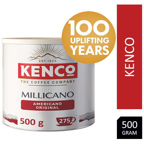 Kenco Millicano Americano Instant Coffee 500g Tin - NWT FM SOLUTIONS - YOUR CATERING WHOLESALER