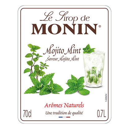 Monin Mojito Mint Coffee Syrup 700ml (Glass)