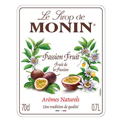 Monin Passion Fruit Coffee Syrup 700ml (Glass)