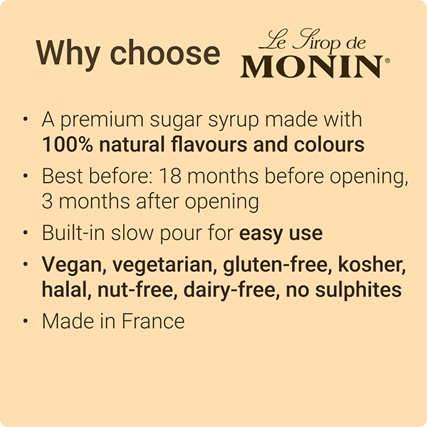 Monin Passion Fruit Coffee Syrup 700ml (Glass)