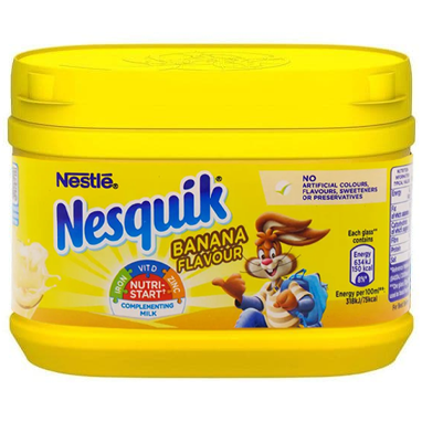 Nesquik Banana Powder 300g - NWT FM SOLUTIONS - YOUR CATERING WHOLESALER