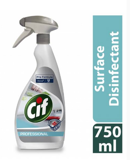 Cif Alcohol Plus Disinfectant Spray 750ml