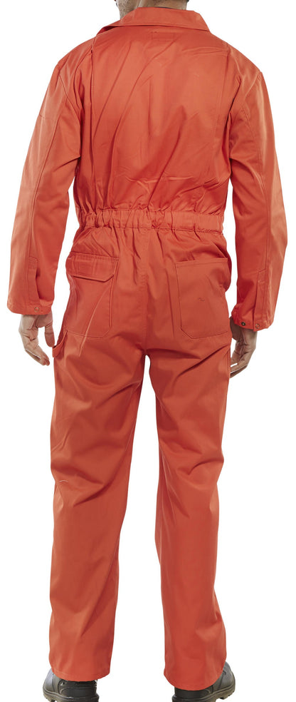 Super Beeswift Workwear Orange Boiler Suit Size 38 - NWT FM SOLUTIONS - YOUR CATERING WHOLESALER